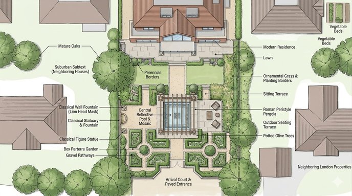 Architectural sketch